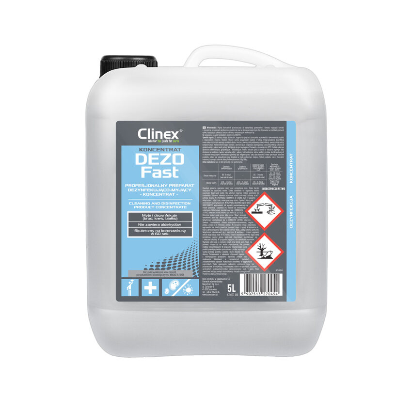 Clinex DEZOFast koncentrat — 5 L