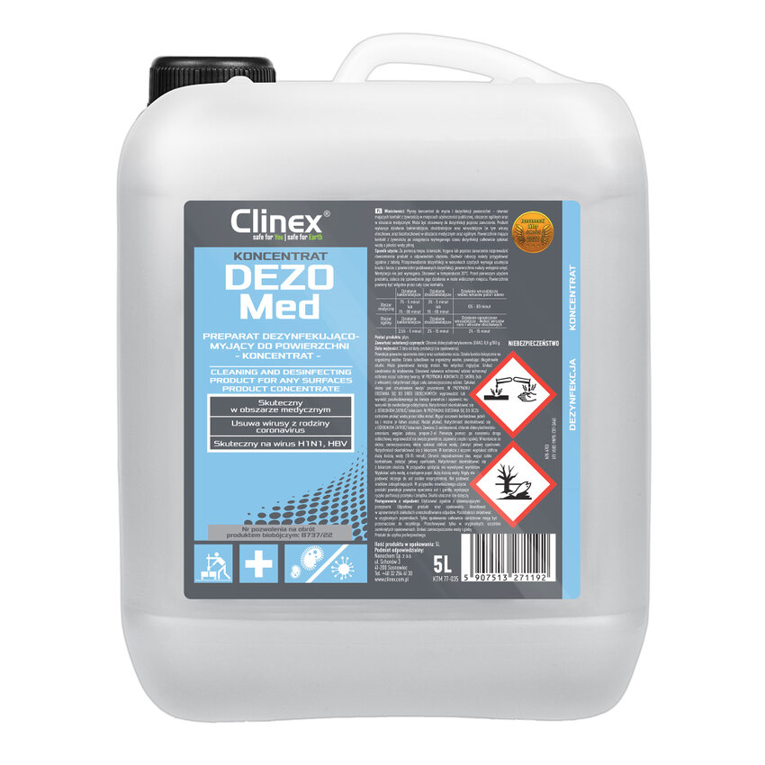 Clinex DEZOMed koncentrat — 5 L