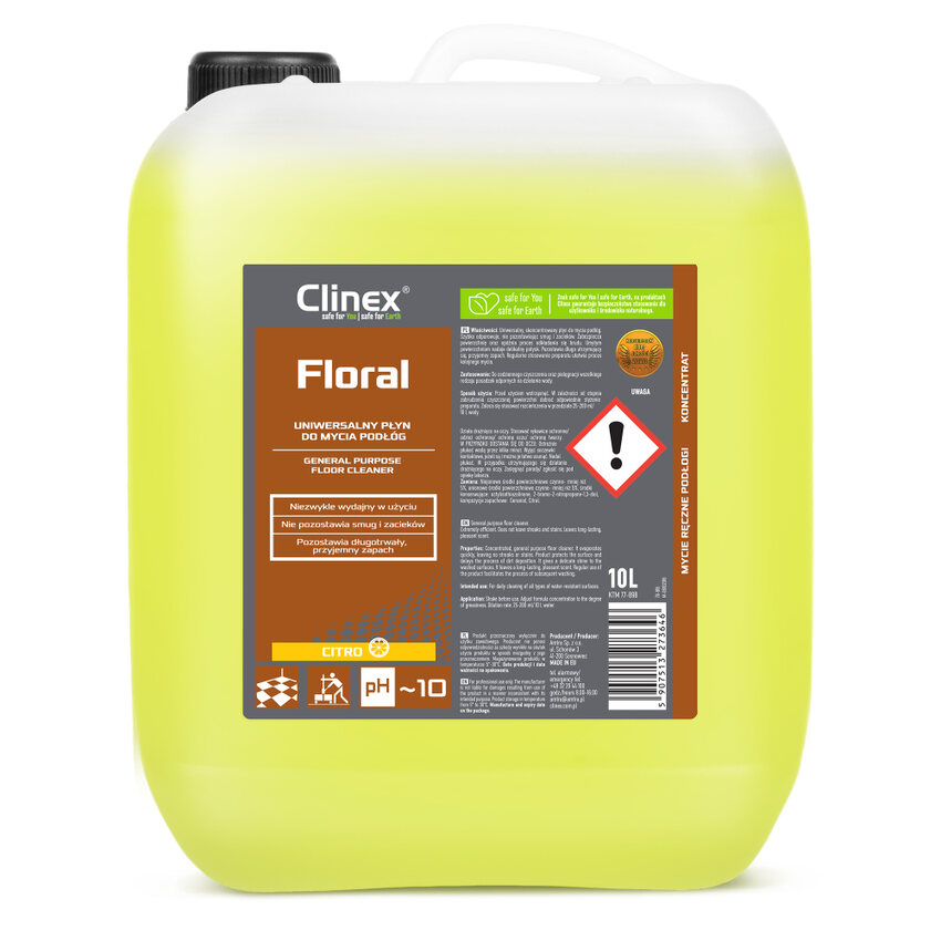 Clinex Floral - Citro — 10 L