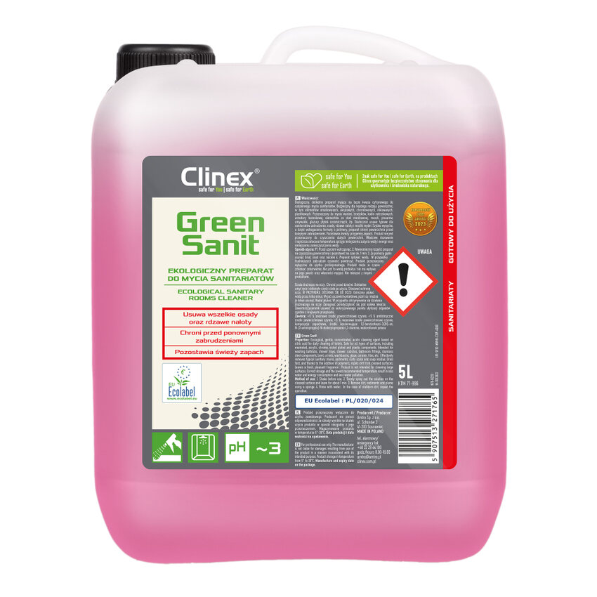 Clinex Green Sanit — 5 L